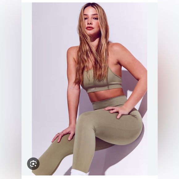 SET Active Olive Leggings - Picture 1 of 4